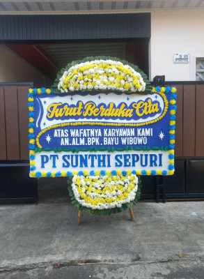 Papan Bunga Duka di Jangka Buaya